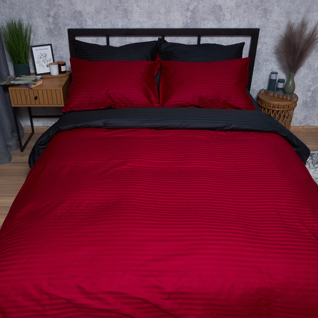 Набір Moon&Star Satin Stripe Dark Romance Простирадло 180х220 см + 2 наволочки 50х70 см (MS-880000664) від Rozetka на платформі USKIDKA Акція на Набір Moon&Star Satin Stripe Dark Romance Простирадло 180х220 см + 2 наволочки 50х70 см (MS-880000664) від Rozetka