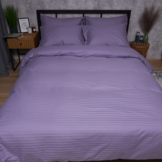 Набір Moon&Star Satin Stripe Soft Lilac Простирадло 180х220 см + 2 наволочки 70х70 см (MS-880000701) від Rozetka на платформі USKIDKA Акція на Набір Moon&Star Satin Stripe Soft Lilac Простирадло 180х220 см + 2 наволочки 70х70 см (MS-880000701) від Rozetka