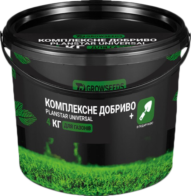 Удобрение Plantin Planstar Universal для газонов 4 кг (4820288920045) 