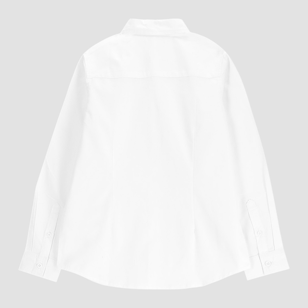 Подростковая рубашка для мальчика Coccodrillo Elegant Junior Boy WC5136103EJB-001 158 см Белая (5904986513958) 