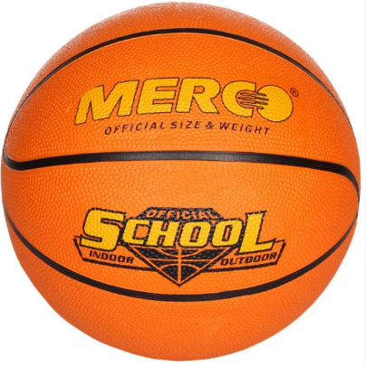 М'яч баскетбольний Merco School basketball ball, No. 6 - Фото 2 М'яч баскетбольний Merco School basketball ball, No. 6 - зображення 2