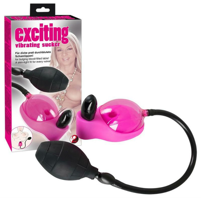 Вакуумна жіноча вібропомпа Exciting Vibrating Sucker (18398000000000000) - зображення 4