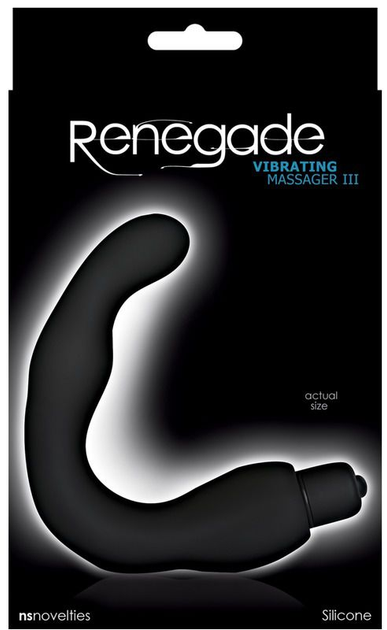 Массажер простаты NS Novelties Renegade Vibrating Massager III цвет черный (19518005000000000) - изображение 6