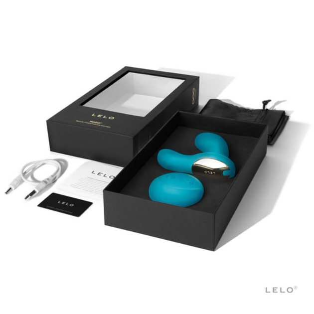 Стимулятор простаты Lelo Hugo цвет голубой (17195008000000000) - изображение 8