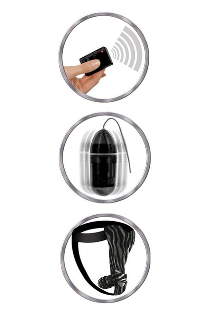 Водонепроницаемые беспроводные трусики с вибратором Pipedream Fetish Fantasy Series Remote Control Fantasy Panty (03781000000000000) - изображение 3