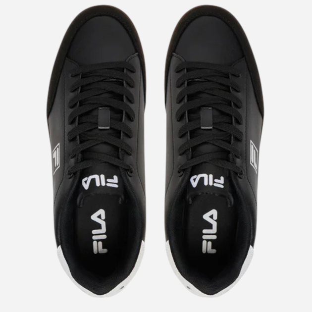Чоловічі снікери Fila Courtbay FFM0365-83036 41 26 см Чорні (8720905068197) - зображення 4