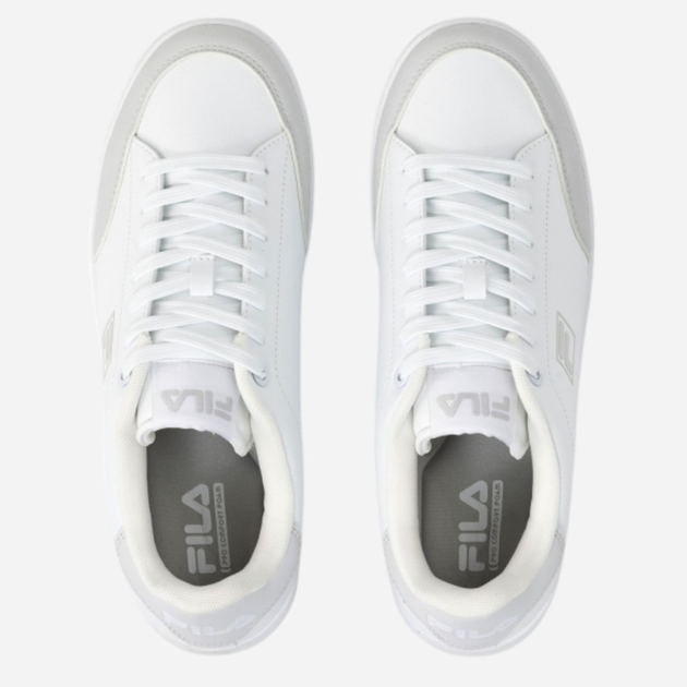 Sneakersy damskie do kostki Fila Courtbay Wmn FFW0477-13204 38 23.5 cm Biały/Szary (8720905111428) - obraz 4