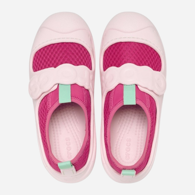 Підліткові аквашузи для дівчинки Crocs Swiftwater Splash K 210619-6ZQ 34-35 (J35) Рожеві (198445115004) - зображення 5