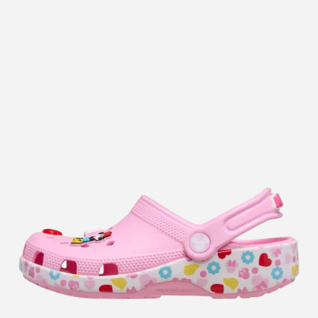 Дитячі крокси-сабо для дівчинки Crocs Classic Mickey Minnie Friends Clog Kids T 210894-90H 25-26 (C9) Рожеві (198445132827) - зображення 3