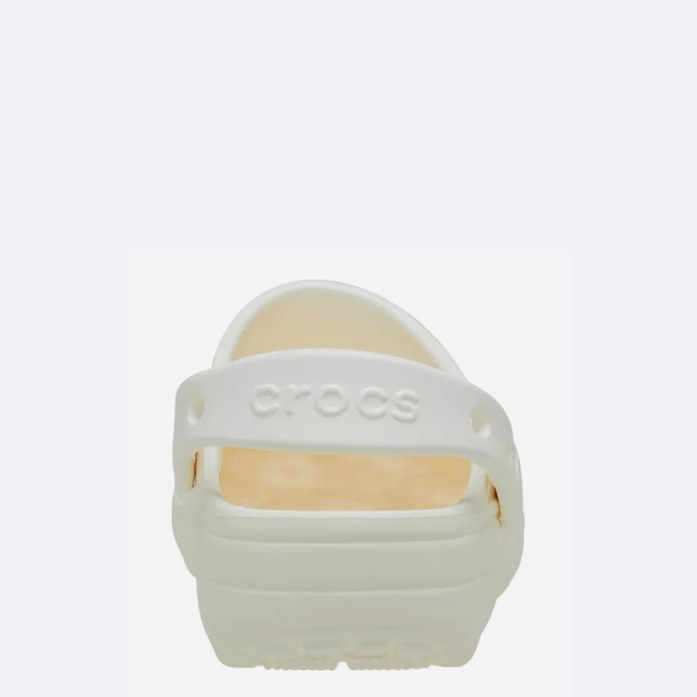 Chodaki dziecięce dla dziewczynki Crocs Classic Floral Cut Out Clog Kids 210943-0WV 32-33 (J13) Białe (198445118364) - obraz 6
