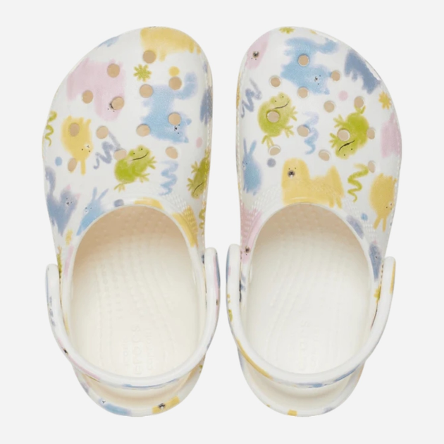 Chodaki dziecięce dla dziewczynki Crocs Classic Pastel Pets Clog Kids T 210989-0WV 27-28 (C10) Wielobarwne (198445120985) - obraz 4