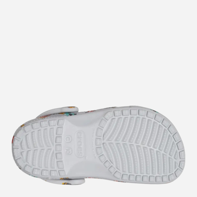 Chodaki chłopięce Crocs Classic Race Cars Graphic Clog Kids T 210992-1NN 27-28 (C10) Szare (198445121210) - obraz 5