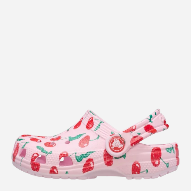 Chodaki dziecięce dla dziewczynki Crocs Classic Fresh Fruits Clog Kids 211020-6ZW 30-31 (C13) Różowe (198445124952) - obraz 3
