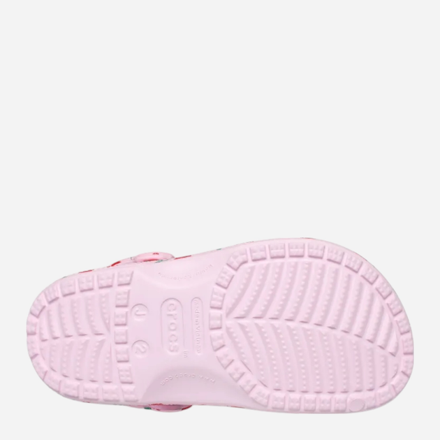 Chodaki dziecięce dla dziewczynki Crocs Classic Fresh Fruits Clog Kids 211020-6ZW 28-29 (C11) Różowe (198445124938) - obraz 7