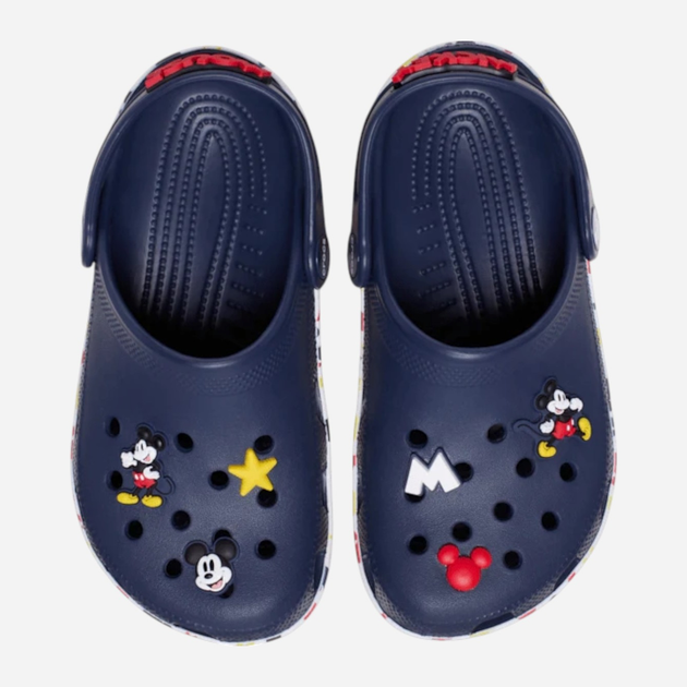 Дитячі крокси для хлопчика Crocs Classic Mickey Friends Clog Kids 211148-90H 30-31 (C13) Темно-сині (198445133749) - зображення 4
