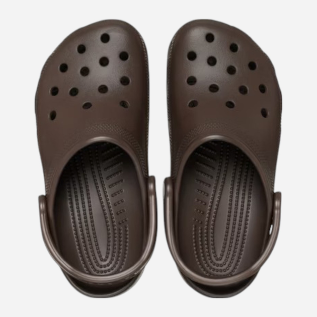 Жіночі крокси Crocs Classic 10001-21Q 38-39 (M6/W8) Темно-коричневі (198445129544) - зображення 5