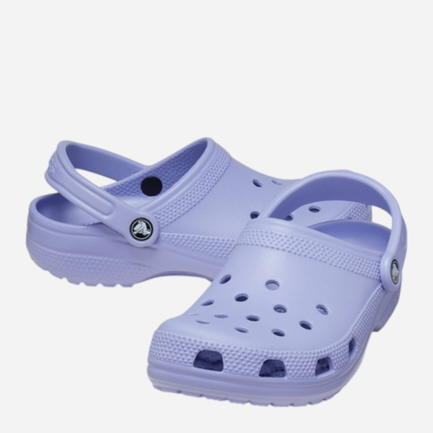 Жіночі крокси Crocs Classic 10001-5BN 36-37 (M4/W6) Фіолетові (196265881864) - зображення 4