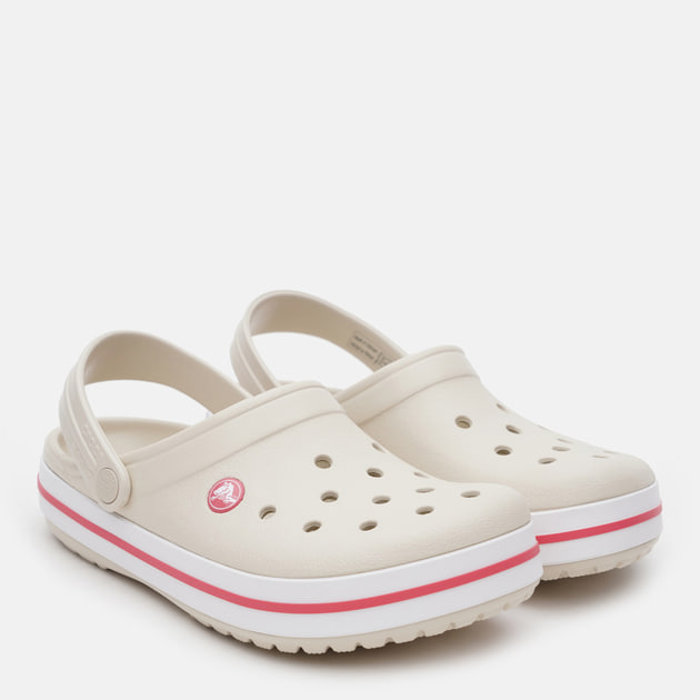 Чоловічі крокси Crocs Crocband 11016-1AS 43 (M09/W11) Бежеві (887350869446) - зображення 3