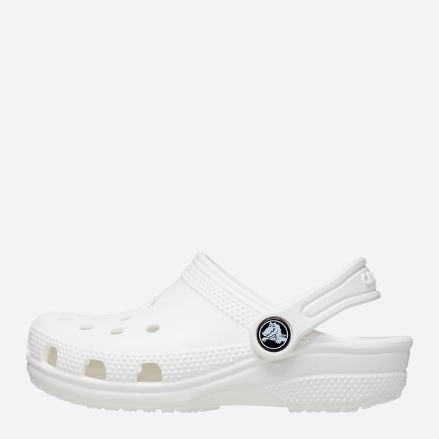 Chodaki dziecięce Crocs Classic Kids Clog T 206990-100 27-28 (C10) Białe (191448732971) - obraz 3