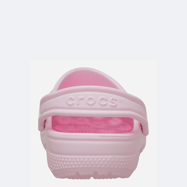 Дитячі крокси-сабо для дівчинки Crocs Classic Kids Clog T 206990-6ZW 23-24 (C7) Блідо-рожеві (198445102912) - зображення 5