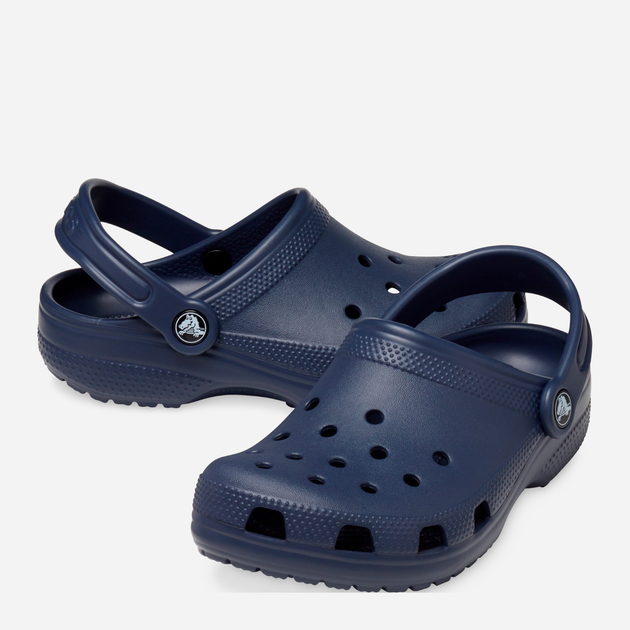 Дитячі крокси-сабо для хлопчика Crocs Classic Kids Clog K 206991-410 34-35 Темно-сині (191448735057) - зображення 3