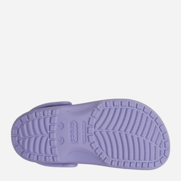 Дитячі крокси-сабо для дівчинки Crocs Classic Kids Clog K 206991-5BN 28-29 (C11) Фіолетові (198445103018) - зображення 6