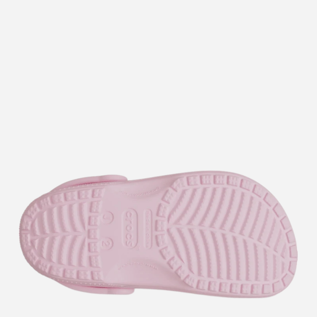 Підліткові крокси-сабо для дівчинки Crocs Classic Kids Clog K 206991-6ZW 34-35 (J35) Блідо-рожеві (198445103247) - зображення 6