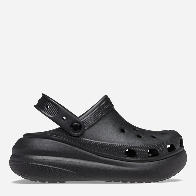 Жіночі крокси Crocs Classic Crush Clog 207521-001 36-37 (M4/W6) Чорні (191448973404) - зображення 1