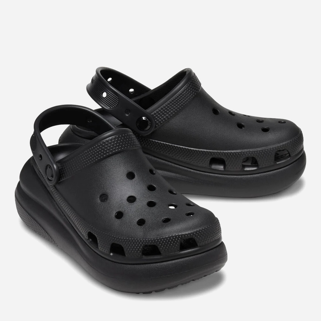 Chodaki damskie Crocs Classic Crush Clog 207521-001 39-40 (M7/W9) Czarne (191448973435) - obraz 3