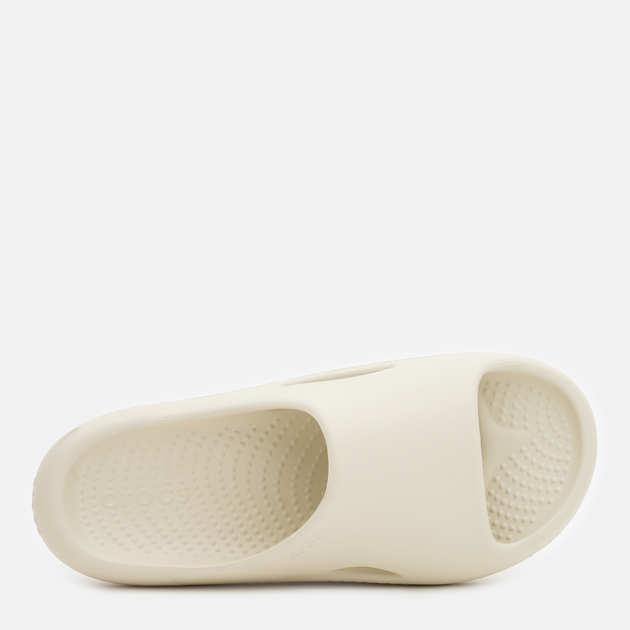Klapki męskie basenowe Crocs Mellow Recovery Slide 208392-2Y2 43-44 (M10/W12) Beżowe (196265277698) - obraz 5