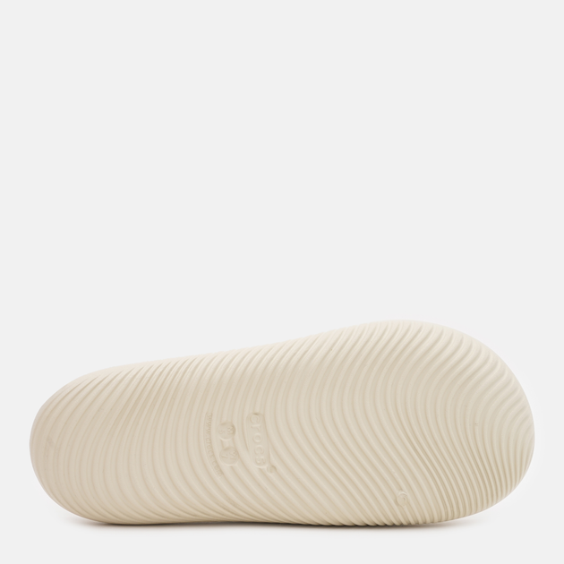 Klapki męskie basenowe Crocs Mellow Recovery Slide 208392-2Y2 43-44 (M10/W12) Beżowe (196265277698) - obraz 6