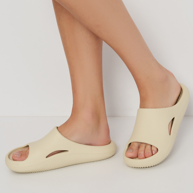 Klapki męskie basenowe Crocs Mellow Recovery Slide 208392-2Y2 42-43 (M9/W11) Beżowe (196265277827) - obraz 7