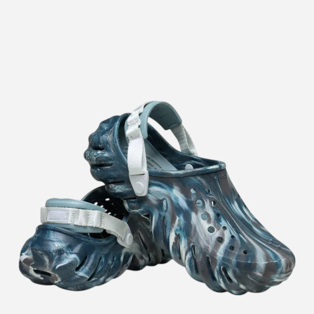 Chodaki męskie Crocs Echo Marbled Clog 208454-0LE 46-47 (M12) Wielobarwne (198445105487) - obraz 4