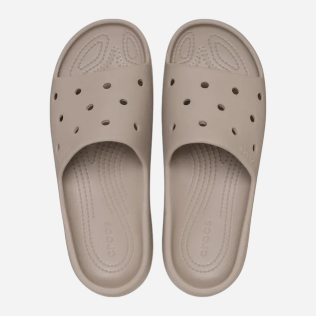 Klapki męskie basenowe Crocs Classic Slide V 209401-214 42-43 (M9/W11) Szare (198445106347) - obraz 5