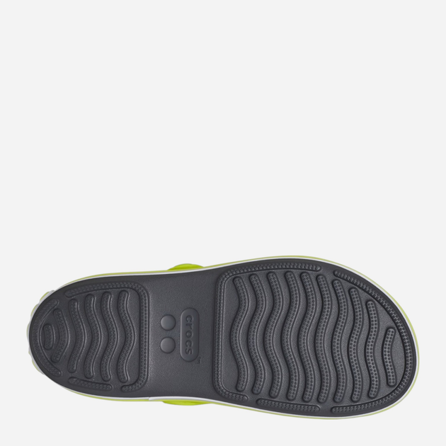 Sandały chłopięce Crocs Crocband Cruiser Sandal Kids 209423-1NJ 33-34 (J24) Szary/Jasnozielony (196265658084) - obraz 6