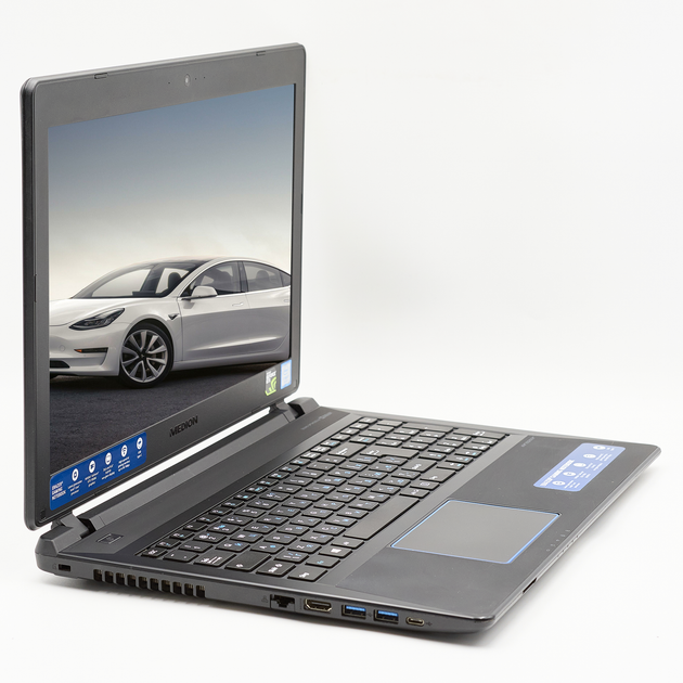 Ігровий ноутбук 15,6'' Medion (Lenovo Group) Erazer P6681 Intel Core i7-7500U RAM 8 ГБ SSD 256 ГБ + HDD 1,5 ТБ GTX1050, 4 ГБ Win10 б/в (3643) - изображение 2