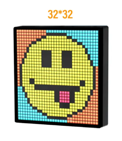Умный пиксельный дисплей Maxinry HW 126 (32х32, 10 Вт, приложение, USB, Black) - изображение 2