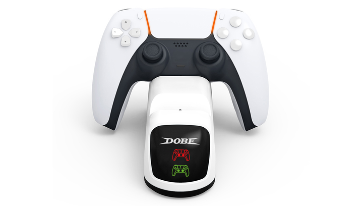 Зарядное Устройство Проводной Dobe PlayStation 5 TP5-0515B White - изображение 4