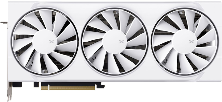 Karta graficzna XFX PCI-Ex Radeon RX 9070 Swift White Triple Fan Gaming Edition OC 16GB GDDR6 (256bit) (2700/20000) (1 x HDMI, 3 x DisplayPort) (97SWFB3W9) - obraz 1