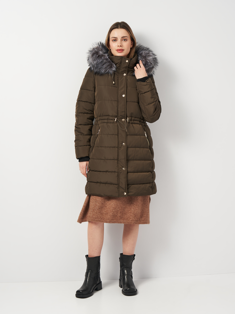 Куртка зимова довга жіноча C&A 2181859p10 40 Хакі від Rozetka на платформі USKIDKA Акція на Куртка зимова довга жіноча C&A 2181859p10 40 Хакі від Rozetka