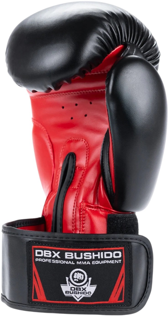 Боксерські рукавички Bushido ARB-407 розмір 14 oz Black (5902539013436) - зображення 7