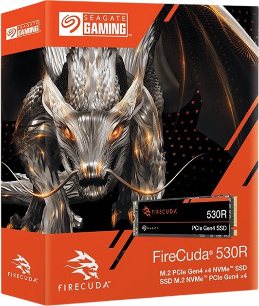 Dysk SSD Seagate FireCuda 530R 1TB M.2 PCIe 4.0 x4 NVMe 1.4 TLC 3D (ZP1000GM3A063) - obraz 4