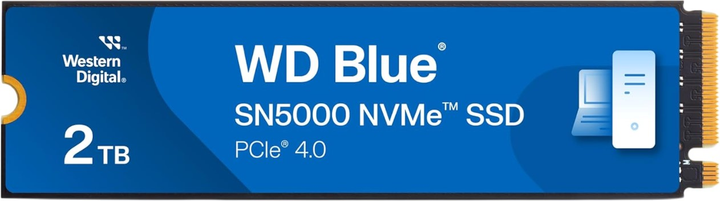 Dysk SSD Western Digital SN5000 2TB M.2 2280 NVMe PCIe 4.0 x4 3D NAND (TLC) (WDS200T4B0E) - obraz 1