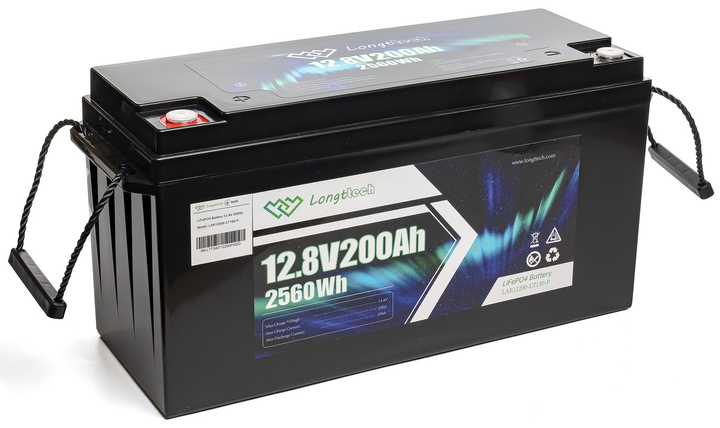Батарея Longttech LAR12200-LT150-P LiFePo4 12.8В 200Аг - изображение 9