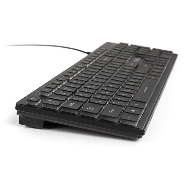 Клавіатура Vinga KB410 USB Black (KB410 Black) - изображение 4