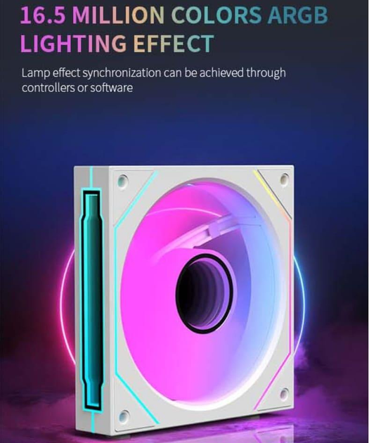 Вентилятор UPSIREN WF-2 WHITE REVERSE (WF-2 WHITE REVERSE) - изображение 2