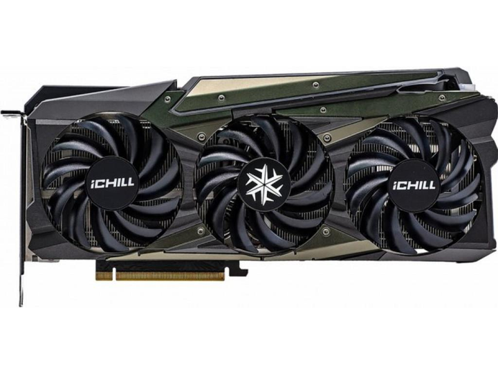 Відеокарта Inno3D RTX 3070 8Gb ICHILL X4 LHR (C30704-08D6X-1710VA35H) - зображення 1