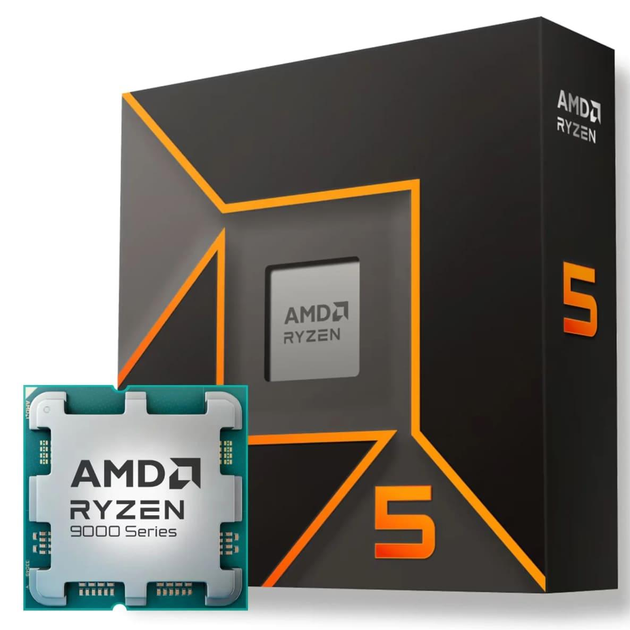Процесор AMD Ryzen 5 9600X WOF (100-100001405WOF) (Socket AM5, 12T, 5.4 ГГц, Box) - изображение 1