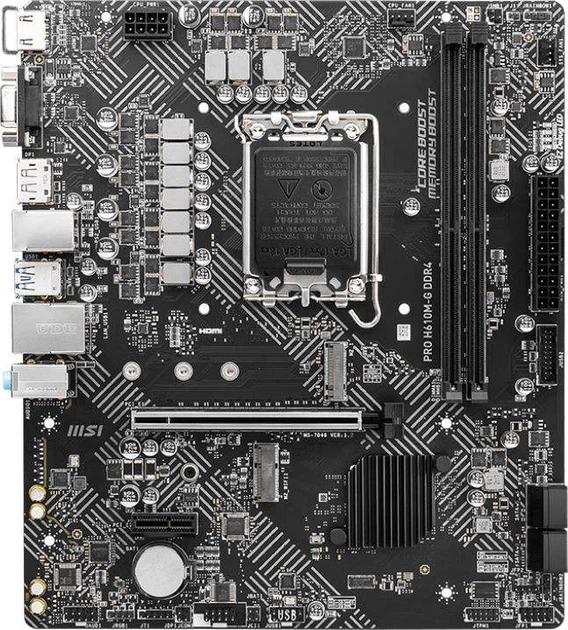 MSI PRO H610M-G DDR4 (911-7D46-013, 911-7D46-221)