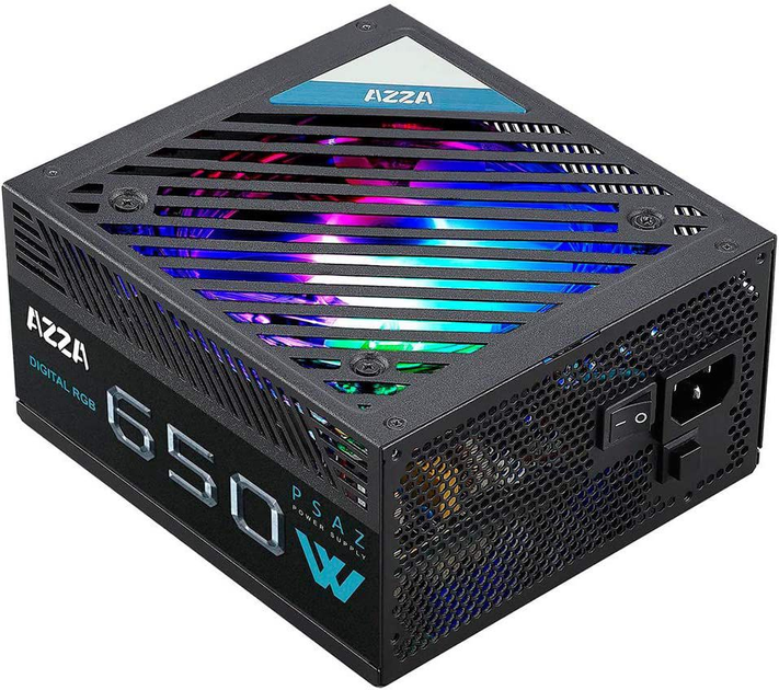 Блок живлення AZZA 650W PSAZ-650W(ARGB) (PSAZ-650W(ARGB)) - изображение 2